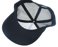 3d Dallas Old Script Foam White/Black Trucker - Lucid Smile