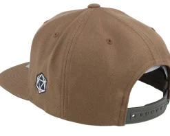 D4 Dice Ultimate Pain Classic Tan Snapback - Critiql Hit