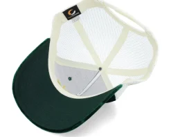 3d Gold Pride Logo Velvet Green/Ivory Trucker - Fair