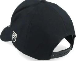 3D Logo Patch Black A-Frame Adjustable - Bearded Man