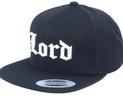 3D Lord Black Snapback