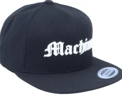 3D Machine Black Snapback