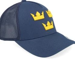 3d Tre Kronor Navy A-frame Trucker - Iconic