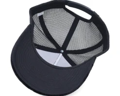 3d V70 Logo Velvet Black Trucker - Iconic