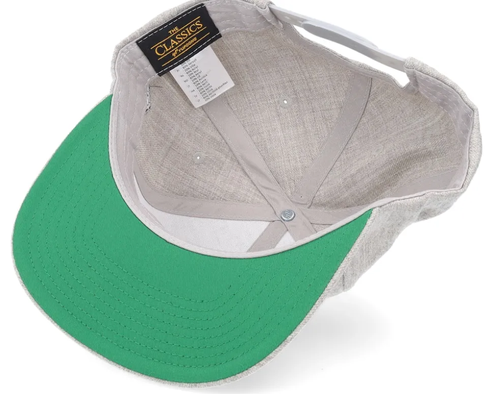 D20 Wings Ornament Heather Grey Snapback