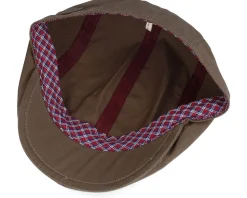 Daffy 3 Staywax Green Flatcap - MJM Hats