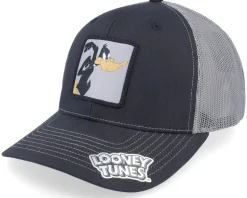 Daffy Duck On The Move Black/Grey Trucker - Looney Tunes