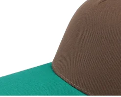 Dark Brown/Dark Teal/Orange A-frame Trucker - Equip