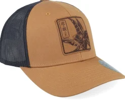 Dark Magician Engraved Caramel Trucker - Yu-Gi-Oh