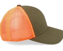 Dark Mash/Fluorescent Orange Trucker - Equip