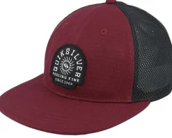 Dawner Cap Windsor Wine/Black Trucker - Quiksilver