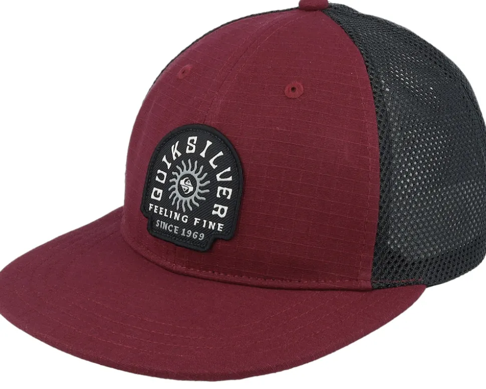 Dawner Cap Windsor Wine/Black Trucker - Quiksilver