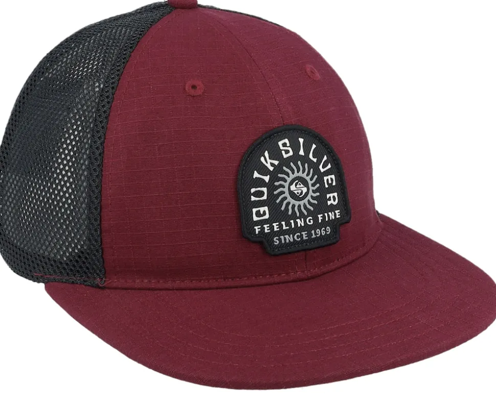 Dawner Cap Windsor Wine/Black Trucker - Quiksilver