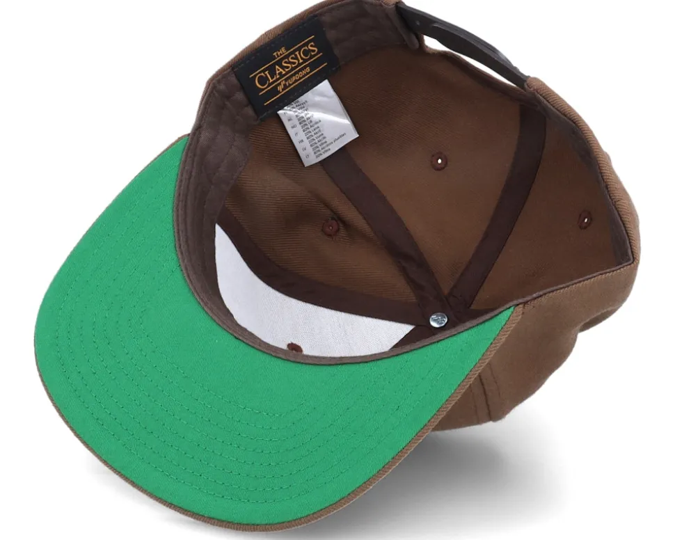 Death Reaper Color Patch Tan Brown Snapback