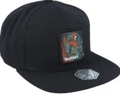 Deathlock Box Patch Black Snapback - Critiql Hit