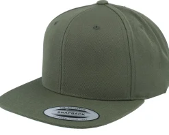Deep Olive Classic Snapback - Yupoong