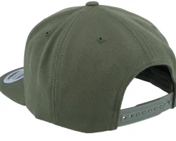 Deep Olive Classic Snapback - Yupoong