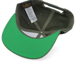Deep Olive Classic Snapback - Yupoong