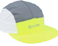 Deep River Neon Yellow/Charcoal/White 5-Panel - Coal