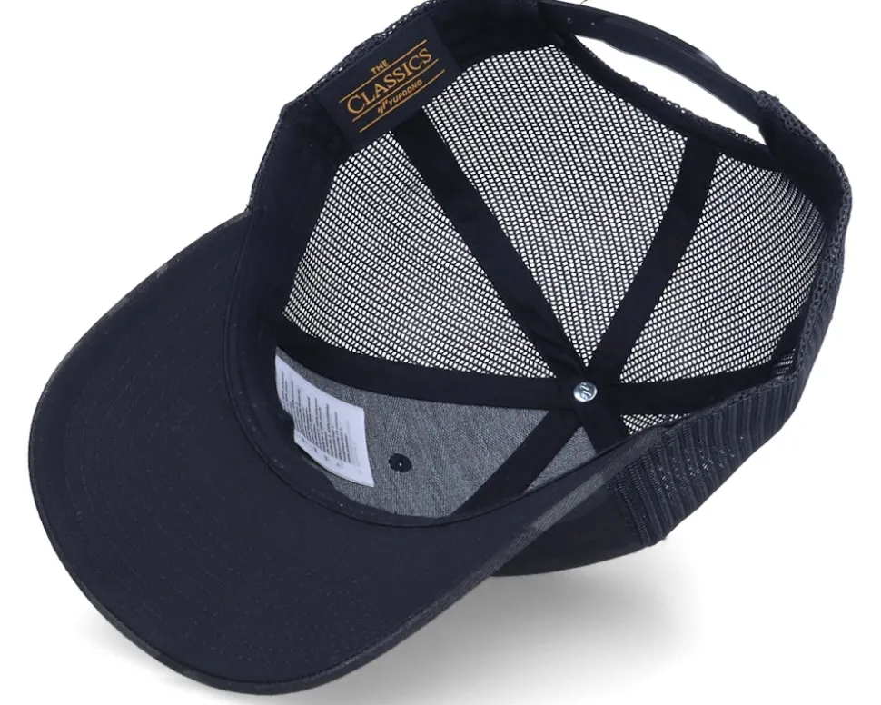 Deer Emblem Patch Multicam Black Camo Trucker - Hunter