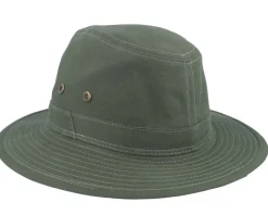Delave Organic Cotton Forest Green Traveller - Stetson