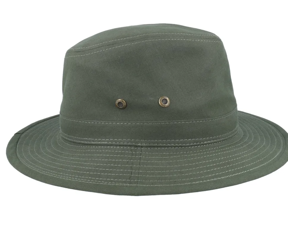 Delave Organic Cotton Forest Green Traveller - Stetson