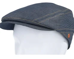 Delian Savona Blue Flat Cap - Mayser