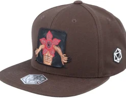 Demogorgon Patch Brown Snapback - Critiql Hit
