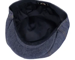 Denim Newsboy Denim Flat Cap - Jaxon & James