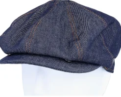 Denim Newsboy Denim Flat Cap - Jaxon & James
