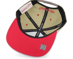 Denver Nuggets Classic Canvas Tan Snapback - Mitchell & Ness