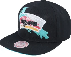 Denver Nuggets Paint By Number Hwc Blue Snapback - Mitchell & Ness