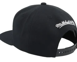 Detroit Pistons Back2back HWC Black Snapback - Mitchell & Ness