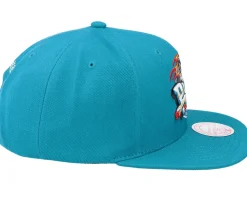 Detroit Pistons Team Ground 2.0 Teal Snapback - Mitchell & Ness