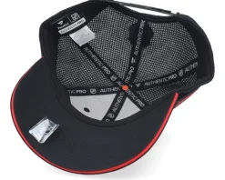 Detroit Red Wings Authentic Pro Draft Black/A. Red Trucker - Fanatics