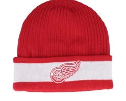 Detroit Red Wings Beanie Red/White Cuff - Fanatics
