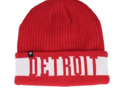 Detroit Red Wings Beanie Red/White Cuff - Fanatics