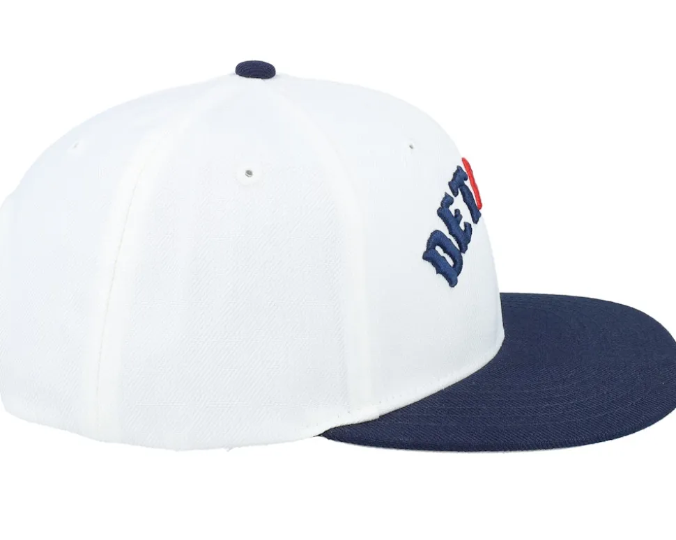 Detroit Stars Archive 400 Ivory/Navy Snapback - American Needle
