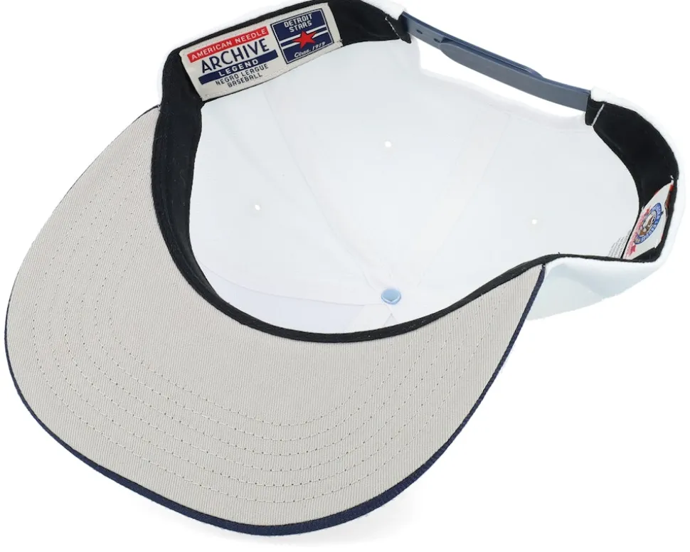 Detroit Stars Archive 400 Ivory/Navy Snapback - American Needle