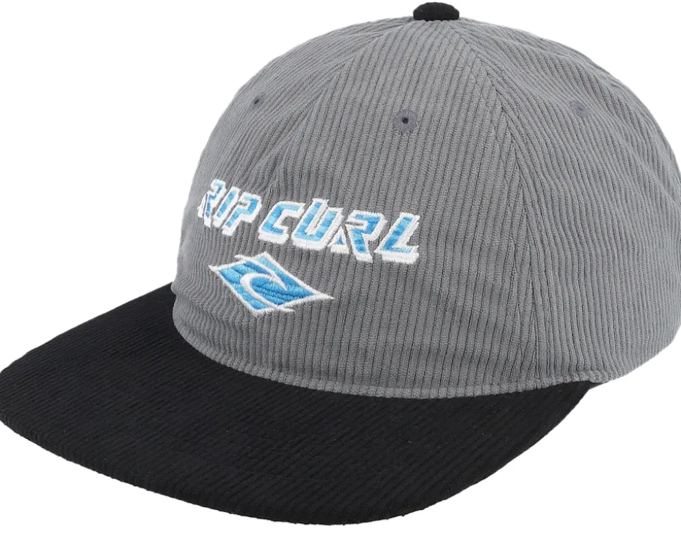 Diamond Cap Vintage Black Strapback - Rip Curl