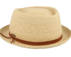 Diamond Raffia Natural Straw Hat - Stetson