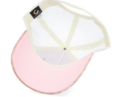 Dinner Atop A Skyscraper Velvet Peach/Ivory A-fram - Calza Pennello