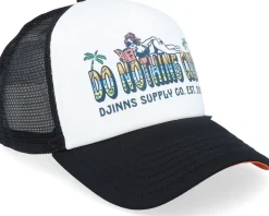 Dnc Sundown Black/White A-Frame Trucker - Djinns