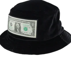Dollar Bill Velvet Black Bucket - Calza Pennello