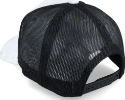 Dollar Bill Velvet White/Black A-frame Trucker - Calza Pennello