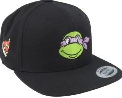 Donatello Face Black Snapback - TMNT
