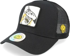 Dope Boy Patch Black Trucker - Lucid Smile