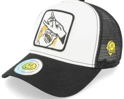 Dope Boy Patch White/Black Trucker - Lucid Smile