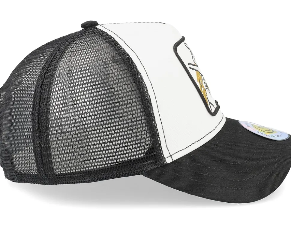 Dope Boy Patch White/Black Trucker - Lucid Smile