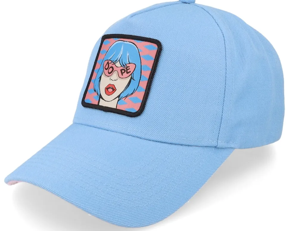 Dope Pop Art Patch Lightblue/Pink A-frame Adj - 4REAL